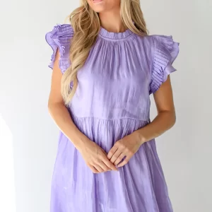 Bella mini dress- Lavender